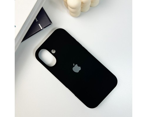 Чохол для смартфона Silicone Full Case AA Open Cam for Apple iPhone 16 14,Black (FullOpeAAi16-14)