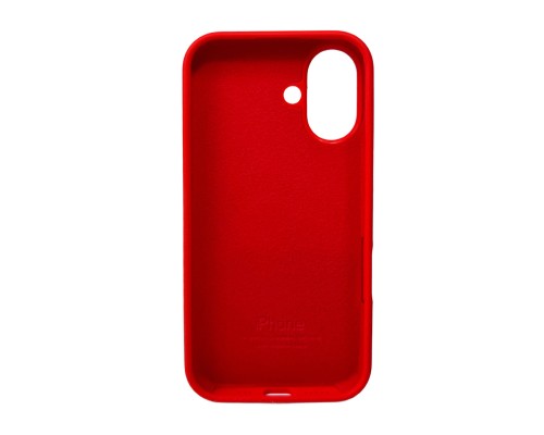 Чохол для смартфона Silicone Full Case AA Open Cam for Apple iPhone 16 11,Red (FullOpeAAi16-11) Чохол для смартфона Silicone Full Case AA Open Cam for Apple iPhone 16 11,Red (FullOpeAAi16-11)