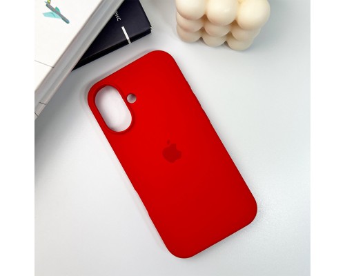 Чохол для смартфона Silicone Full Case AA Open Cam for Apple iPhone 16 11,Red (FullOpeAAi16-11) Чохол для смартфона Silicone Full Case AA Open Cam for Apple iPhone 16 11,Red (FullOpeAAi16-11)