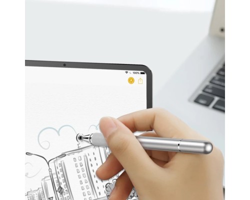 Стилус Baseus Golden Cudgel Capacitive Stylus Pen Silver (ACPCL-0S) Стилус Baseus Golden Cudgel Capacitive Stylus Pen Silver (ACPCL-0S)