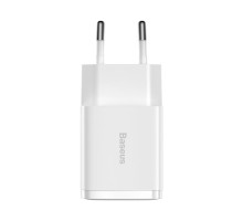 Мережевий зарядний пристрій Baseus Compact Charger 2U 10.5W EU White (CCXJ010202)