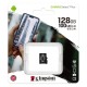 microSDXC (UHS-1) Kingston Canvas Select Plus 128Gb class 10 А1 (R-100MB/s) (SDCS2/128GBSP) 