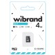 microSDHC Wibrand 4Gb class 4 (WICDC4/4GB) 