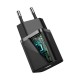 Мережевий зарядний пристрій Baseus Super Si Quick Charger 1C 20W EU Black (CCSUP-B01)