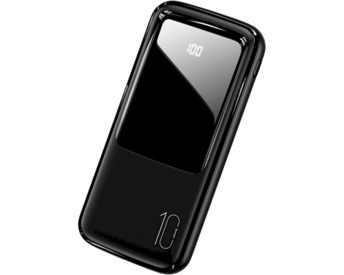 Зовнішній акумулятор Usams US-CD163 PB58 Dual USB Digital Display Power Bank 10000mAh Black (10KCD16301) Зовнішній акумулятор Usams US-CD163 PB58 Dual USB Digital Display Power Bank 10000mAh Black (10KCD16301)