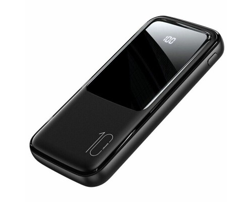Зовнішній акумулятор Usams US-CD163 PB58 Dual USB Digital Display Power Bank 10000mAh Black (10KCD16301) Зовнішній акумулятор Usams US-CD163 PB58 Dual USB Digital Display Power Bank 10000mAh Black (10KCD16301)