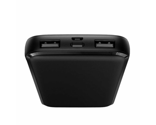 Зовнішній акумулятор Usams US-CD163 PB58 Dual USB Digital Display Power Bank 10000mAh Black (10KCD16301) Зовнішній акумулятор Usams US-CD163 PB58 Dual USB Digital Display Power Bank 10000mAh Black (10KCD16301)
