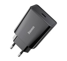 Мережевий зарядний пристрій Baseus Speed Mini Quick Charger 1C 20W EU Black (CCFS-SN01) 