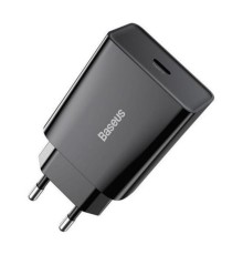 Мережевий зарядний пристрій Baseus Speed Mini Quick Charger 1C 20W EU Black (CCFS-SN01)