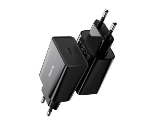 Мережевий зарядний пристрій Baseus Speed Mini Quick Charger 1C 20W EU Black (CCFS-SN01) Мережевий зарядний пристрій Baseus Speed Mini Quick Charger 1C 20W EU Black (CCFS-SN01)