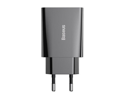 Мережевий зарядний пристрій Baseus Speed Mini Quick Charger 1C 20W EU Black (CCFS-SN01) Мережевий зарядний пристрій Baseus Speed Mini Quick Charger 1C 20W EU Black (CCFS-SN01)