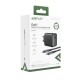 Мережевий зарядний пристрій ACEFAST A17 65W GaN multi-function HUB charger set Black (AFA17B)