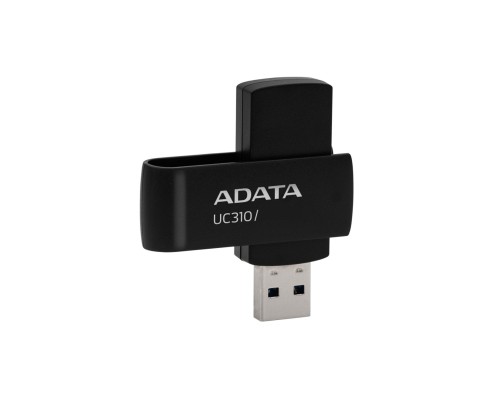 Flash A-DATA USB 3.2 UC310 64Gb Black (UC310-64G-RBK) 