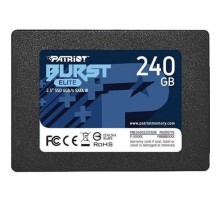 Накопичувач SSD Patriot Burst Elite 240GB 2.5" 7mm SATAIII TLC 3D (PBE240GS25SSDR)