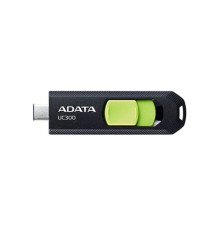 Флеш-накопичувач Adata USB 3.2 Gen1 UC300 Type-C 256Gb Black/Green (ACHO-UC300-256G-RBK/GN)