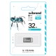 USB флеш накопичувач Wibrand 32GB Ant Silver USB 3.2 Gen 1 (USB 3.0) (WI3.2/AN32M4S) 