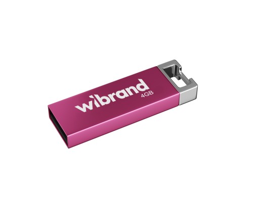 USB флеш накопичувач Wibrand 4GB Chameleon Pink USB 2.0 (WI2.0/CH4U6P) 