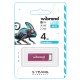 USB флеш накопичувач Wibrand 4GB Chameleon Pink USB 2.0 (WI2.0/CH4U6P) 