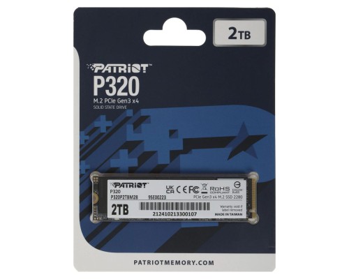Накопичувач SSD M.2 2280 2TB Patriot (P320P2TBM28)