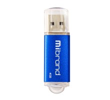 Флеш-накопичувач Mibrand USB 2.0 Cougar 4Gb Blue (MI2.0/CU4P1U)