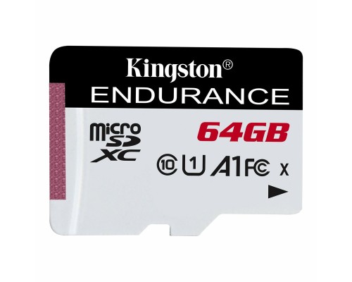 microSDXC (UHS-1 U1) Kingston Endurance 64Gb class 10 А1 (R95MB/s, W30MB/s) (SDCE/64GB) microSDXC (UHS-1 U1) Kingston Endurance 64Gb class 10 А1 (R95MB/s, W30MB/s) (SDCE/64GB)