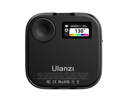 Відеосвітло Ulanzi U60 RGB Black (L027GBB1 U60 RGB) (L027GBB1)