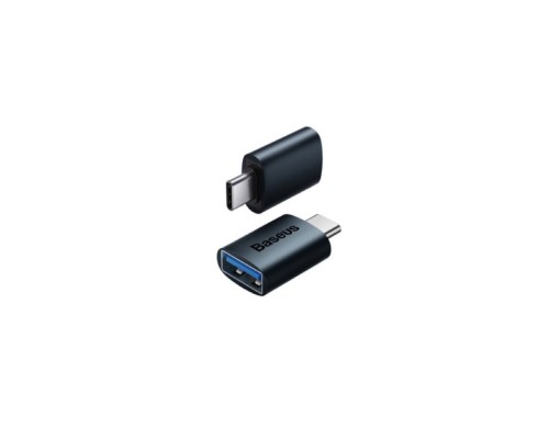 Адаптер Baseus Ingenuity Series Mini OTG Adaptor Type-C to USB-A 3.1 Blue (ZJJQ000003) Адаптер Baseus Ingenuity Series Mini OTG Adaptor Type-C to USB-A 3.1 Blue (ZJJQ000003)