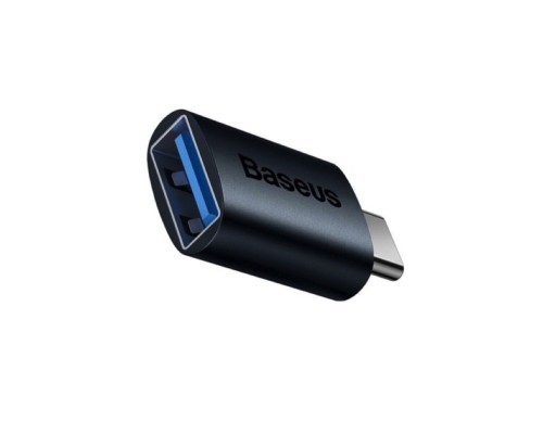 Адаптер Baseus Ingenuity Series Mini OTG Adaptor Type-C to USB-A 3.1 Blue (ZJJQ000003) Адаптер Baseus Ingenuity Series Mini OTG Adaptor Type-C to USB-A 3.1 Blue (ZJJQ000003)