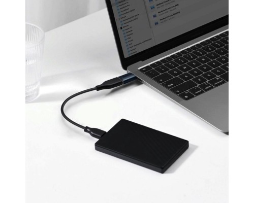 Адаптер Baseus Ingenuity Series Mini OTG Adaptor Type-C to USB-A 3.1 Blue (ZJJQ000003) Адаптер Baseus Ingenuity Series Mini OTG Adaptor Type-C to USB-A 3.1 Blue (ZJJQ000003)