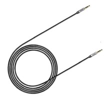 Аудiо-кабель Baseus Yiven Audio Cable M30 1.5M Silver+Black (CAM30-CS1) 