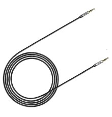 Аудіокабель Baseus Yiven Audio Cable M30 1.5M Silver+Black (CAM30-CS1)