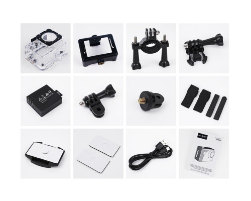 Екшен камера HOCO DV100 sports camera Black (6942007616799) Екшен камера HOCO DV100 sports camera Black (6942007616799)