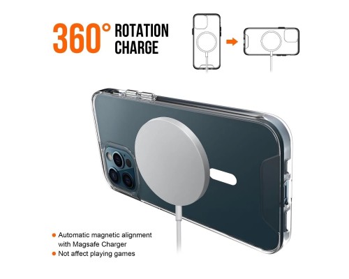 Чохол для смартфона Space Magnetic for Apple iPhone 11 Transparent (SpaceMAG11Clear) Чохол для смартфона Space Magnetic for Apple iPhone 11 Transparent (SpaceMAG11Clear)