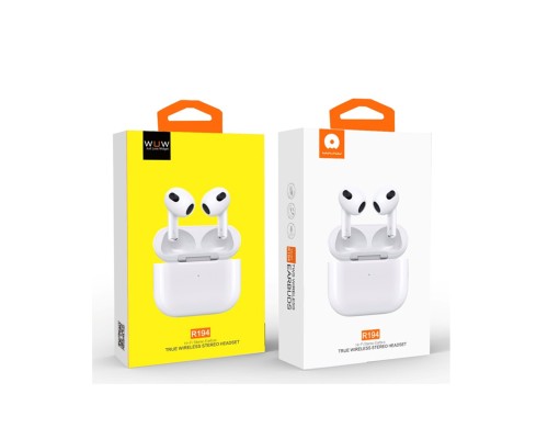 Bluetooth stereo гарнитура WUW-R194 white (6972573336425) Bluetooth stereo гарнитура WUW-R194 white (6972573336425)