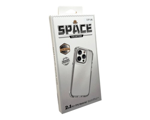 Чохол для смартфона Space III for Apple Iphone 16 Transparent (Space3iPh16Transparent) Чохол для смартфона Space III for Apple Iphone 16 Transparent (Space3iPh16Transparent)