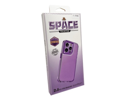 Чохол для смартфона Space III for Apple Iphone 16 Pro Max Purple (Space3iPh16PMPurple) Чохол для смартфона Space III for Apple Iphone 16 Pro Max Purple (Space3iPh16PMPurple)