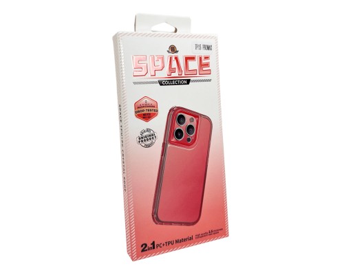 Чохол для смартфона Space III for Apple Iphone 16 Pro Red (Space3iPh16PRed) Чохол для смартфона Space III for Apple Iphone 16 Pro Red (Space3iPh16PRed)