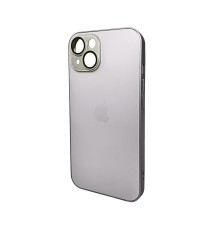 Чохол для смартфона AG Glass Matt Frame Color Logo for Apple iPhone 14 Titanium Grey (AGMattFrameiP14Grey)