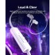 Навушники Baseus Encok CZ11 Wired Earphones Moon White (A00164300213-Z1)