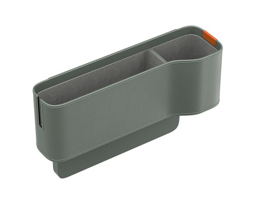 Автомобільний органайзер Baseus OrganizeFun Series Car Console Storage Organizer Frosted Gray (C20256502831-00) Автомобільний органайзер Baseus OrganizeFun Series Car Console Storage Organizer Frosted Gray (C20256502831-00)