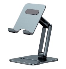 Тримач для мобiльного Baseus Desktop Biaxial Foldable Metal Stand (for Tablets) Grey (LUSZ000113)