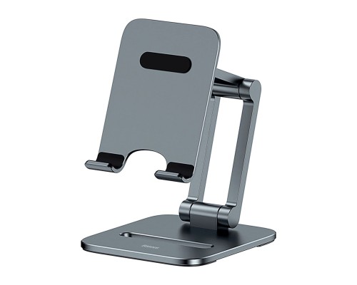 Тримач для мобiльного Baseus Desktop Biaxial Foldable Metal Stand (for Phones) Grey (LUSZ000013) Тримач для мобiльного Baseus Desktop Biaxial Foldable Metal Stand (for Phones) Grey (LUSZ000013)