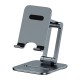 Тримач для мобiльного Baseus Desktop Biaxial Foldable Metal Stand (for Phones) Grey (LUSZ000013)