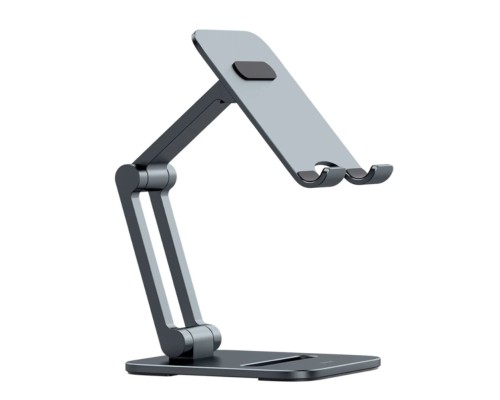 Тримач для мобiльного Baseus Desktop Biaxial Foldable Metal Stand (for Phones) Grey (LUSZ000013) Тримач для мобiльного Baseus Desktop Biaxial Foldable Metal Stand (for Phones) Grey (LUSZ000013)