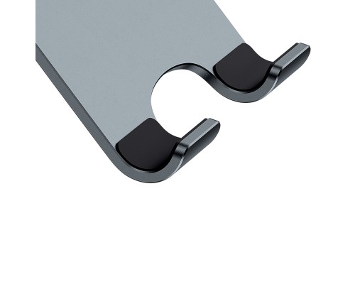 Тримач для мобiльного Baseus Desktop Biaxial Foldable Metal Stand (for Phones) Grey (LUSZ000013) Тримач для мобiльного Baseus Desktop Biaxial Foldable Metal Stand (for Phones) Grey (LUSZ000013)