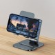 Тримач для мобiльного Baseus Desktop Biaxial Foldable Metal Stand (for Phones) Grey (LUSZ000013)
