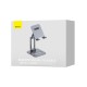 Тримач для мобiльного Baseus Desktop Biaxial Foldable Metal Stand (for Phones) Grey (LUSZ000013)