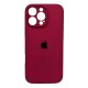 Чохол для смартфона Silicone Full Case AA Camera Protect for Apple iPhone 16 Pro Max 47,Plum (FullAAi16PM-47)