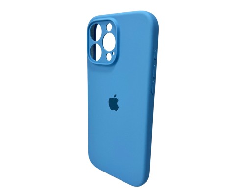 Чохол для смартфона Silicone Full Case AA Camera Protect for Apple iPhone 16 Pro Max 49,Cornflower (FullAAi16PM-49)