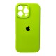 Чохол для смартфона Silicone Full Case AA Camera Protect for Apple iPhone 16 Pro Max 24,Shiny Green (FullAAi16PM-24)